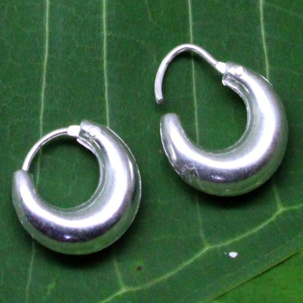 Daily Wear Silver Earrings