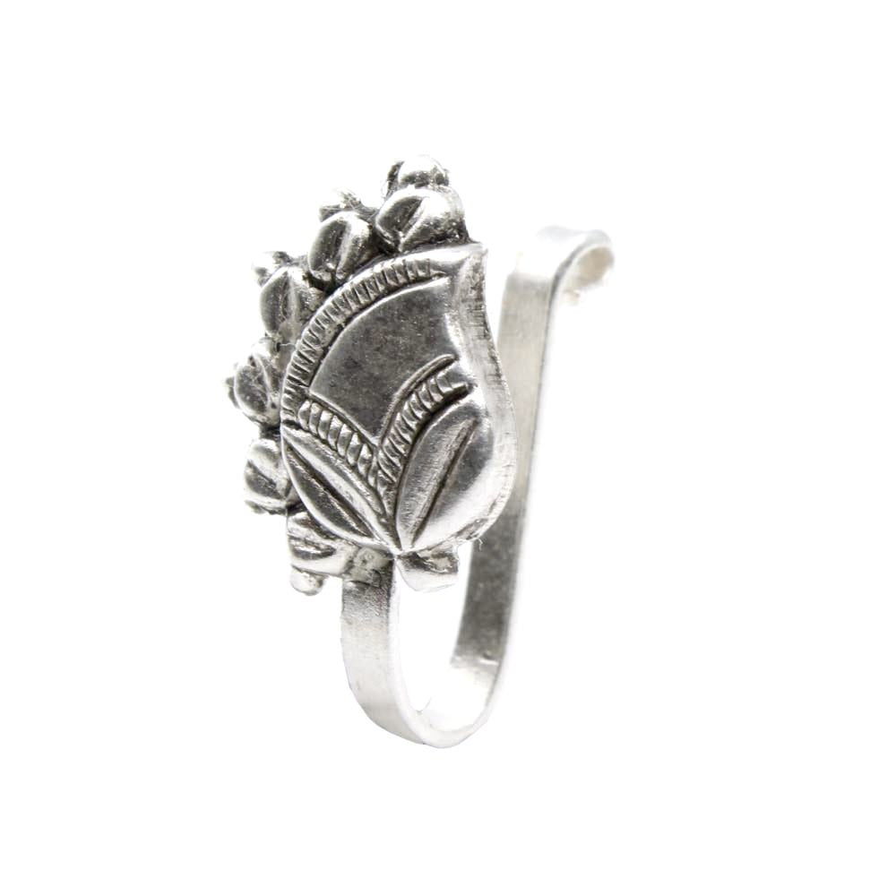 Real Silver Nath for women in Indian Style 