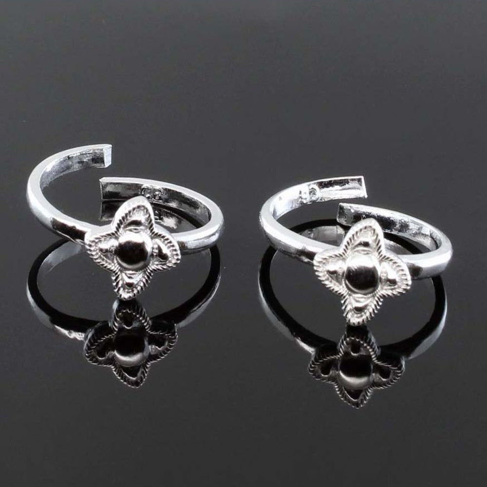 Real Sterling Silver Toe Rings bichia for women