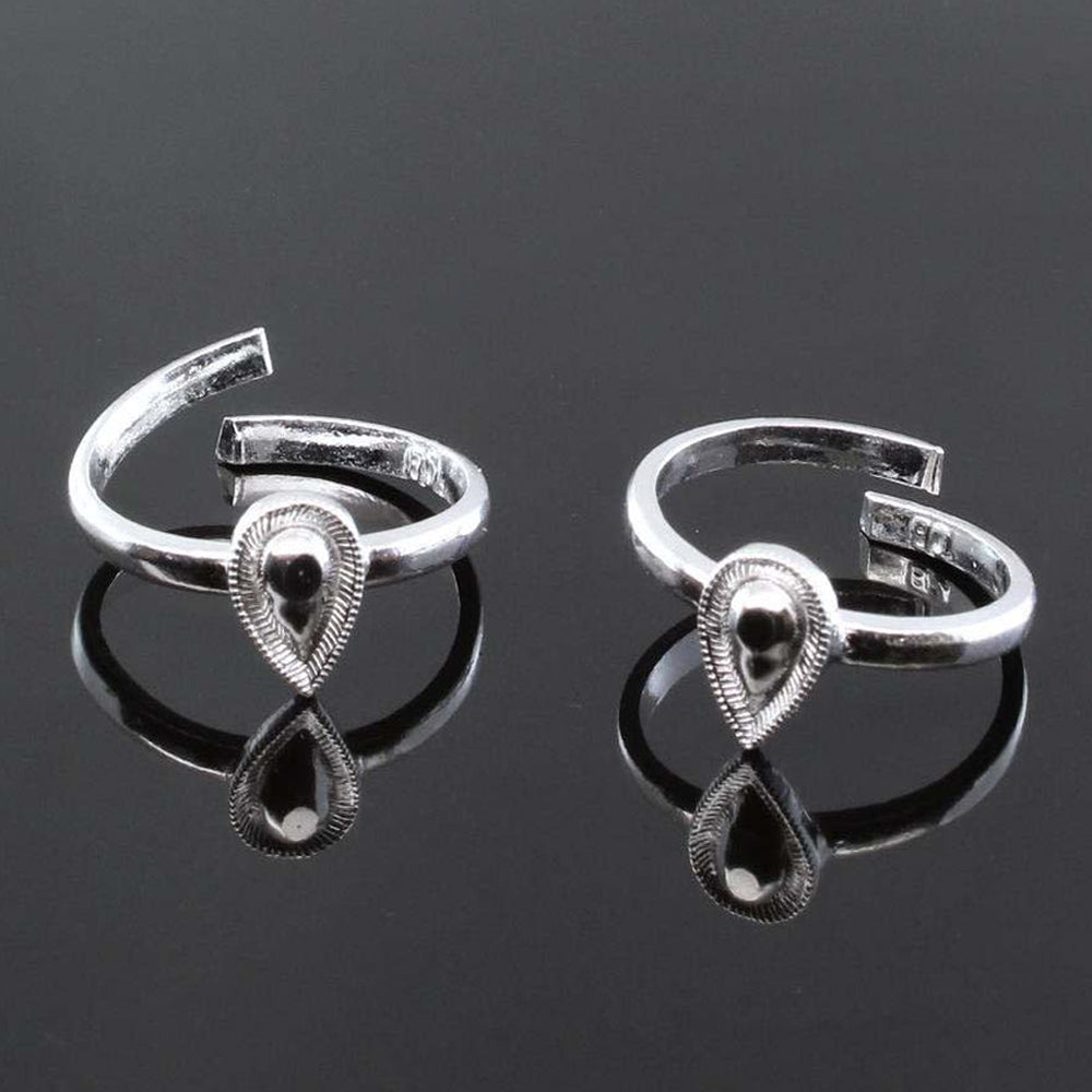 Real Silver Toe Rings for women