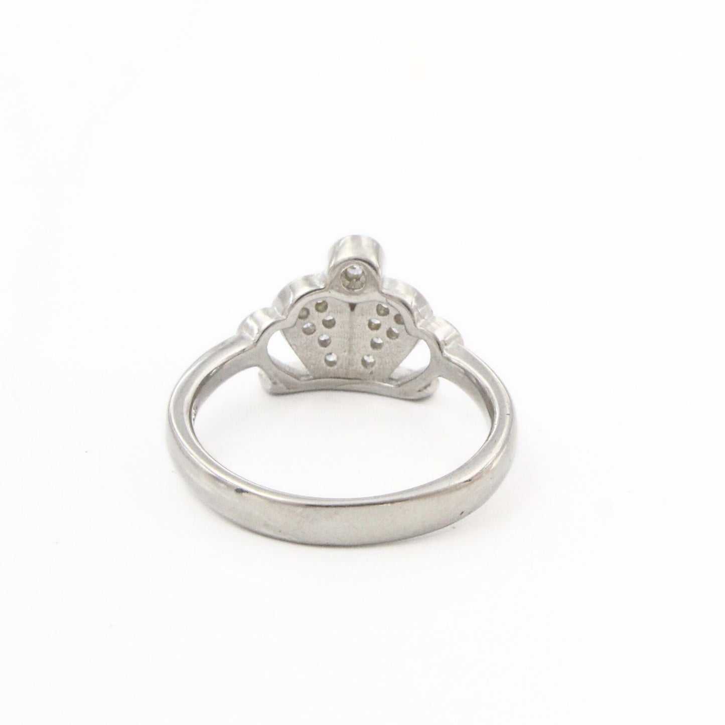 925 Real Silver Queen Crown Ring