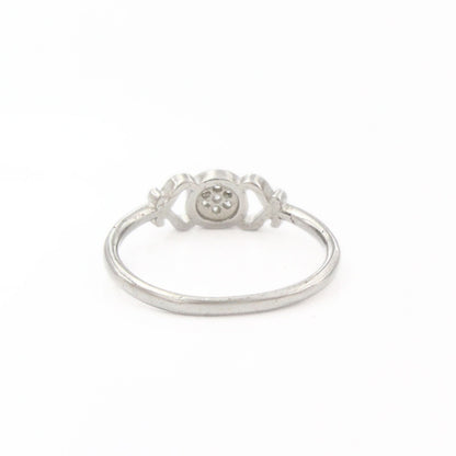 925 Real Silver Girlish Ring