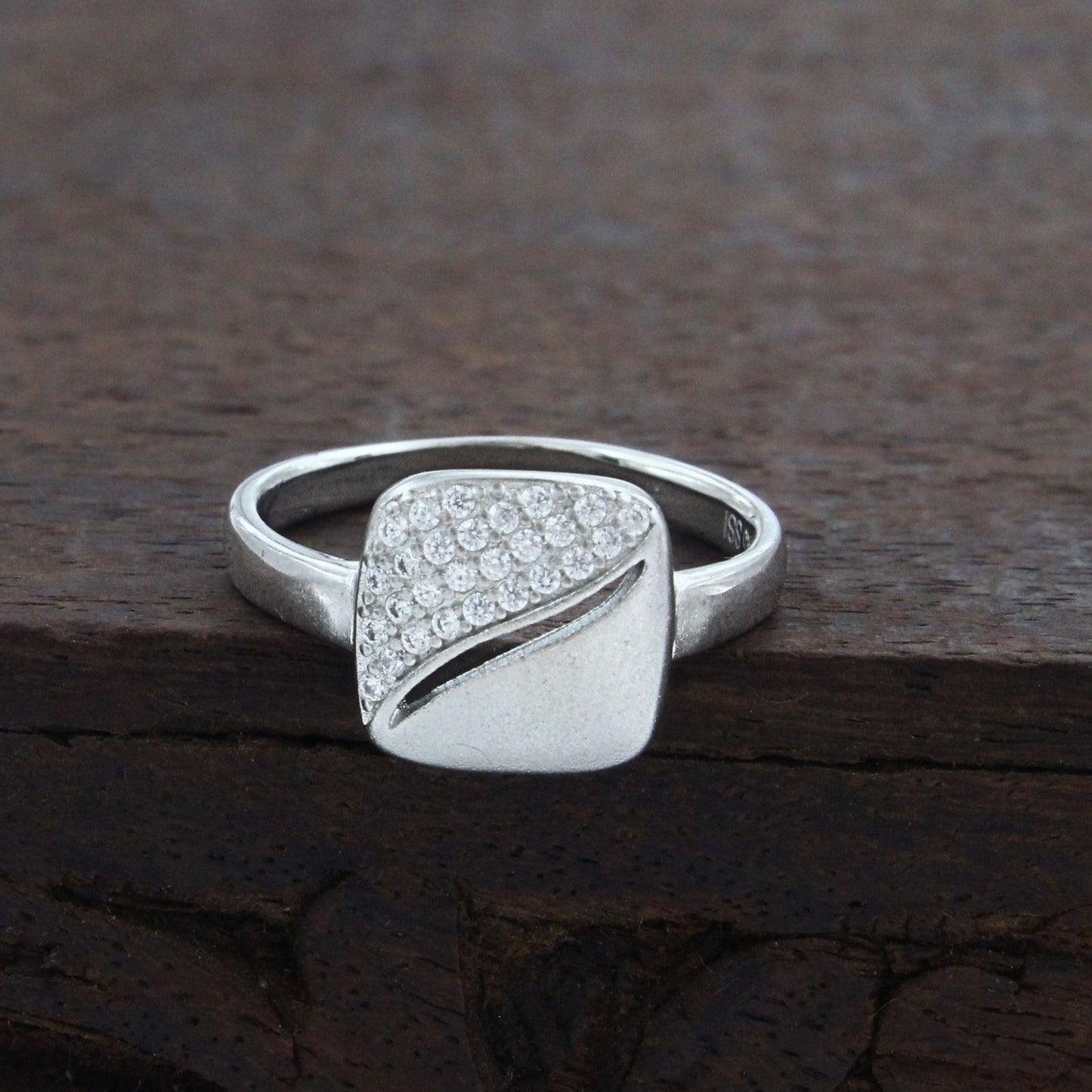 925 Real Silver Men's Wedding Ring