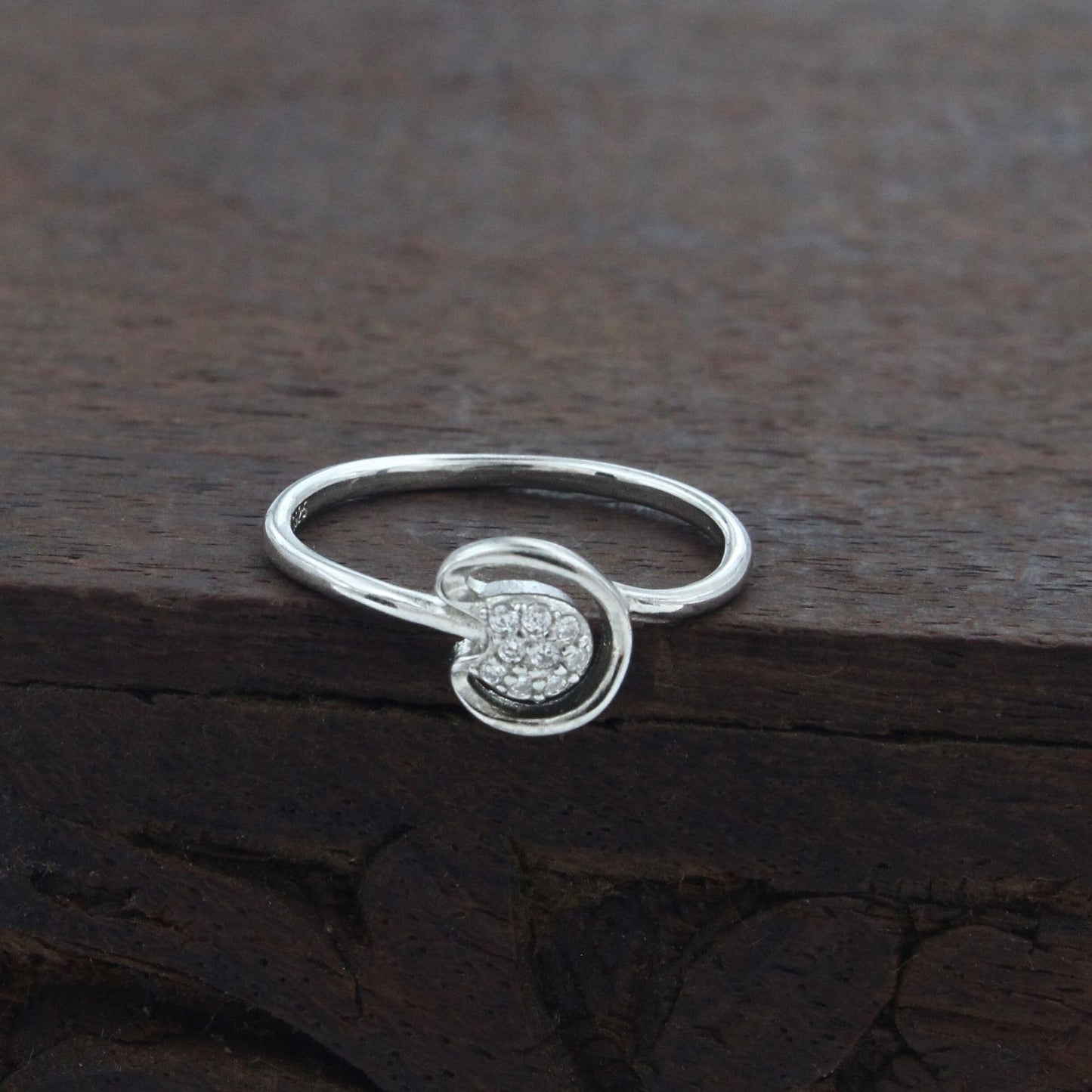 925 Real Silver Women Gifting Ring