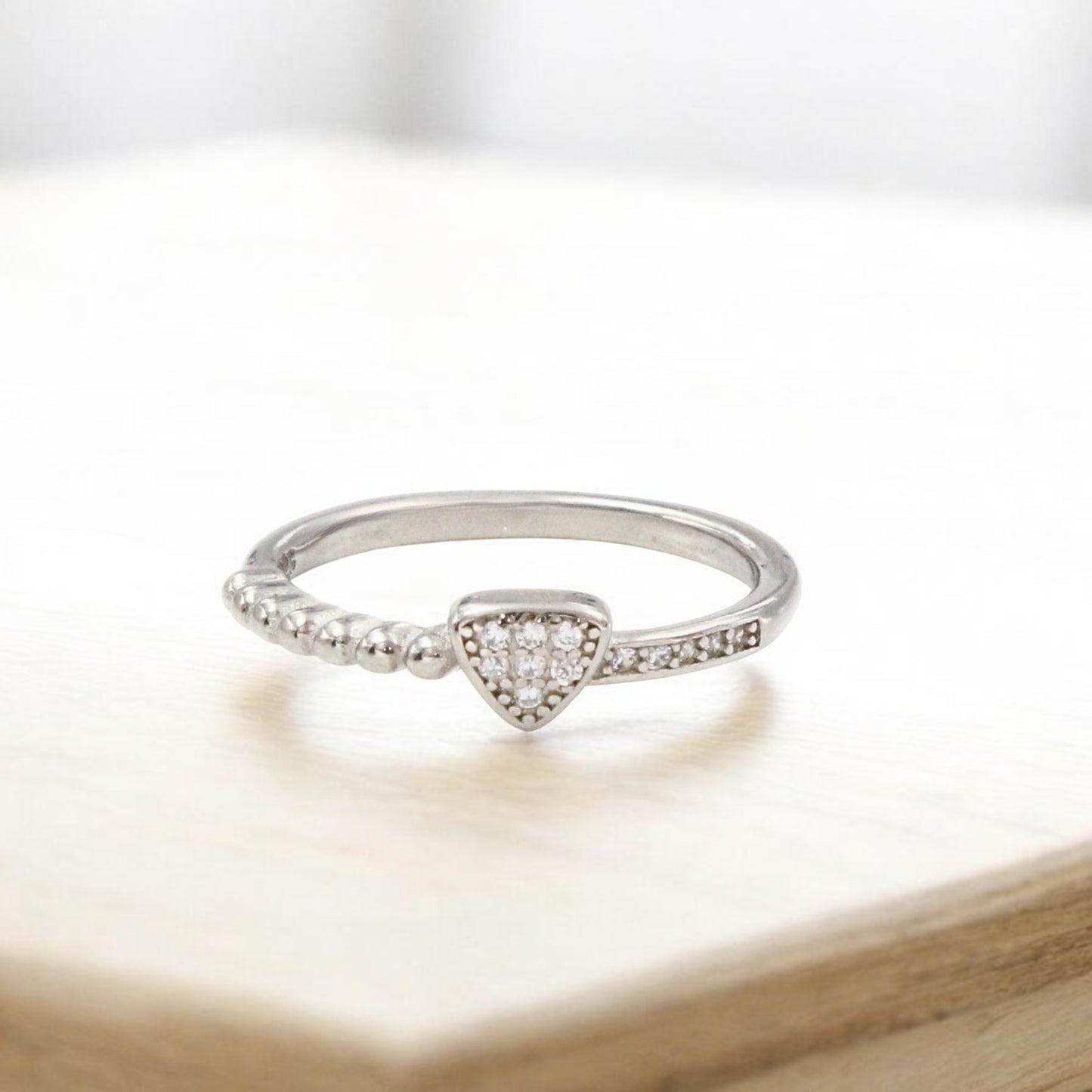 925 Real Silver Cute Mini Ring