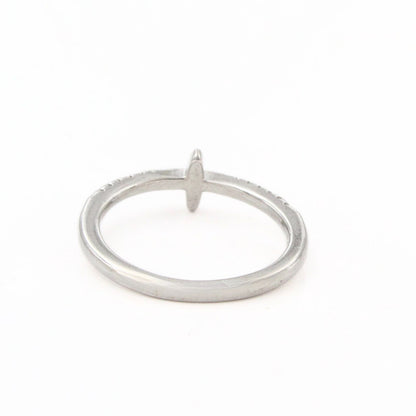 925 Real Silver four-point Star Ring