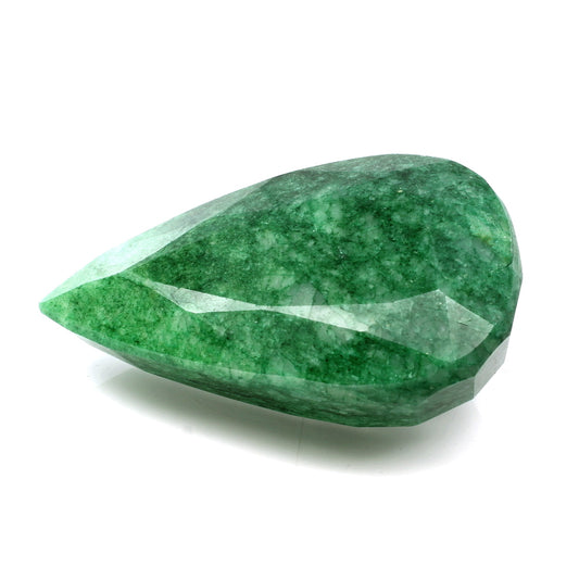 786.4Ct Natural Brazilian Green Emerald Pear Shape Faceted Gemstone