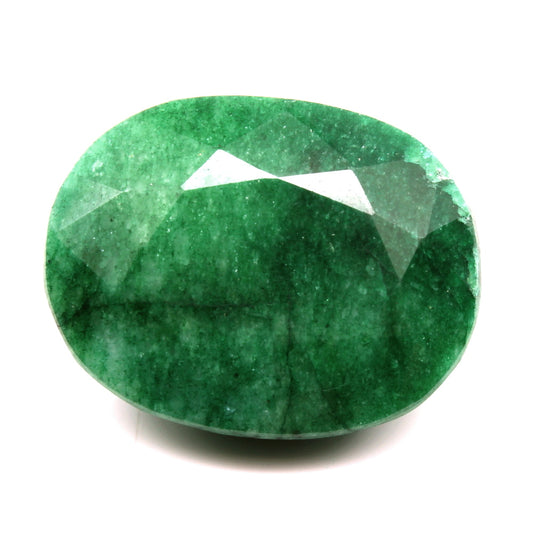 121.9Ct Natural Brazilian Green Emerald Faceted Gemstone