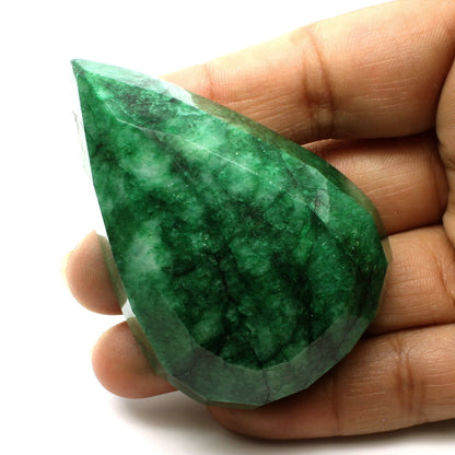 405Ct Natural Brazilian Green Emerald Gemstone