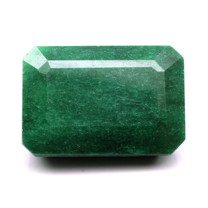 360.5Ct Natural Brazilian Green Emerald Cut Faceted Gemstone