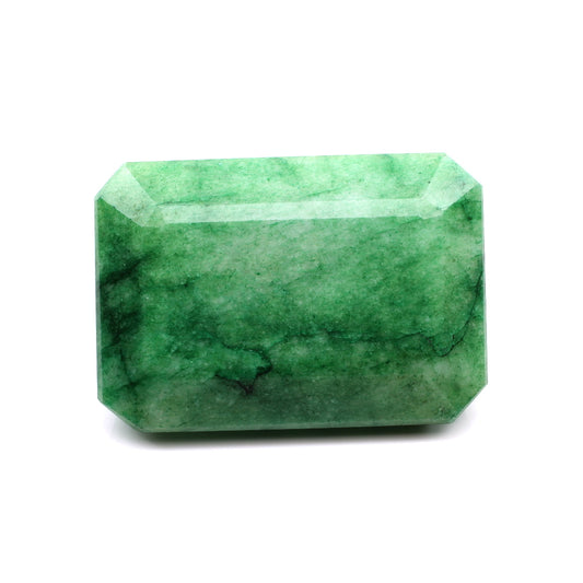 511.6Ct Natural Brazilian Green Emerald Rectangle Faceted Gemstone