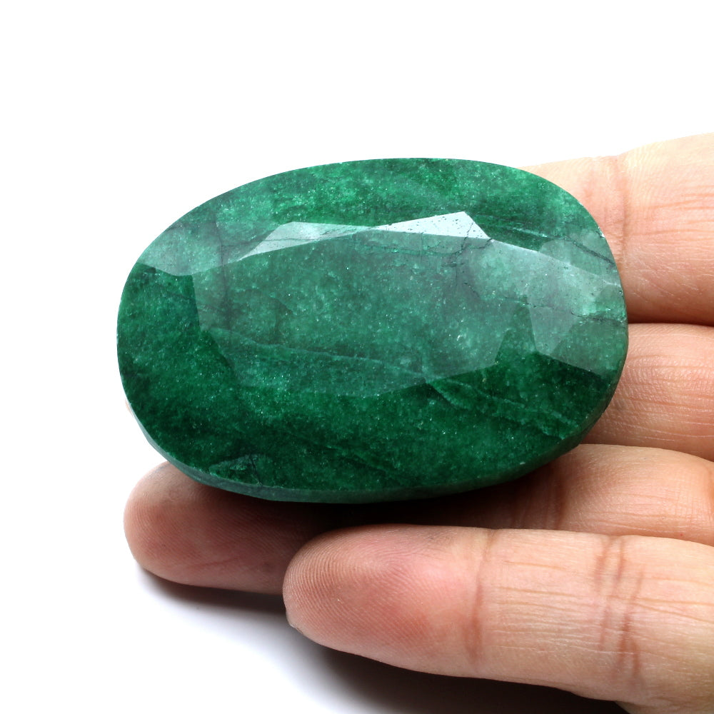 Natural Brazilian Green Emerald 287.8Ct  Faceted Gems