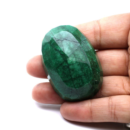 Natural Brazilian Green Emerald 287.8Ct  Faceted Gems