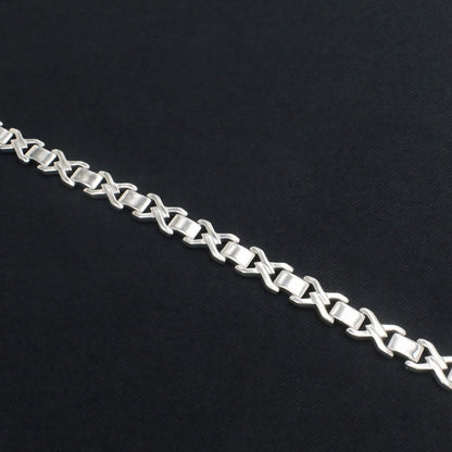 925 Sterling Silver Men's Gifting Link Chain Bracelet