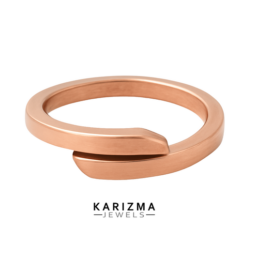 Pure Copper Adjustable Finger Ring used for Ayurvedic and Spiritual growth.