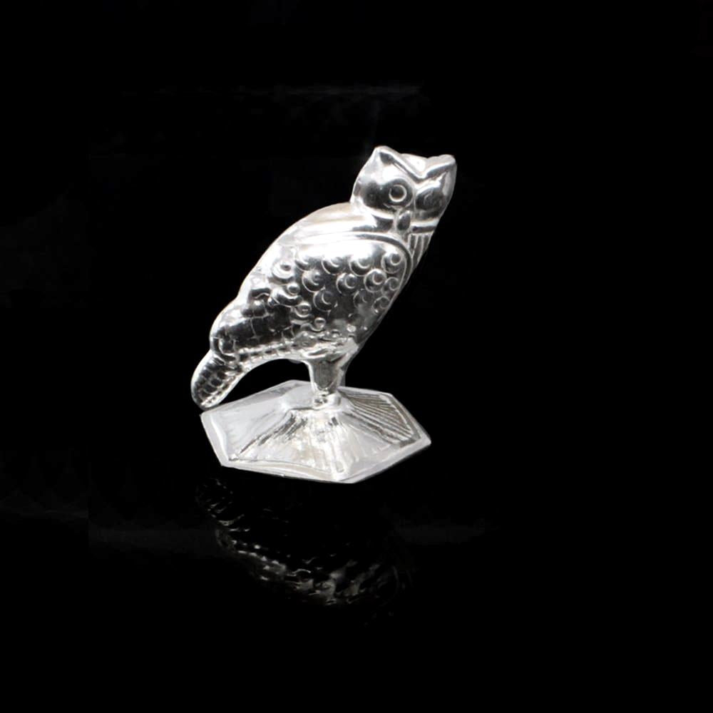 Pure Silver OWL statue