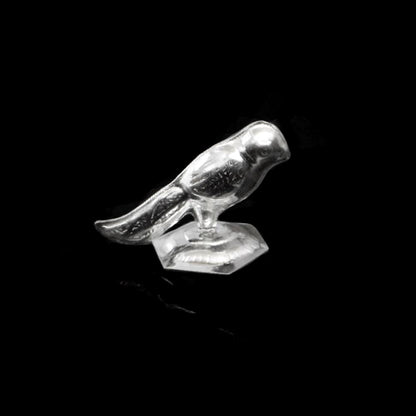 Pure Silver Bird (Parrot) statue