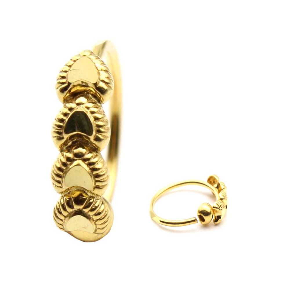 14k Real Gold Nath for Women