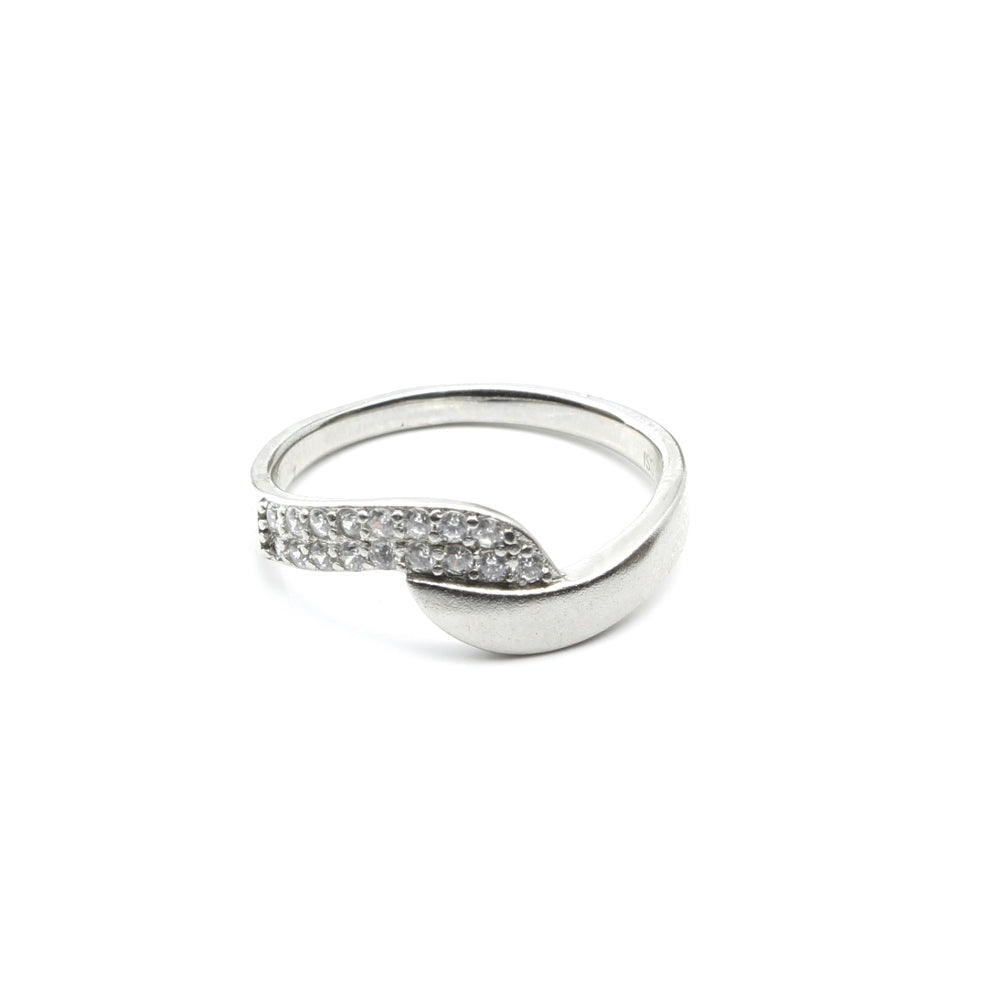 Indian Real 925 Sterling Silver CZ Women Ring