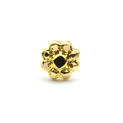 14K Real Gold Women nose stud