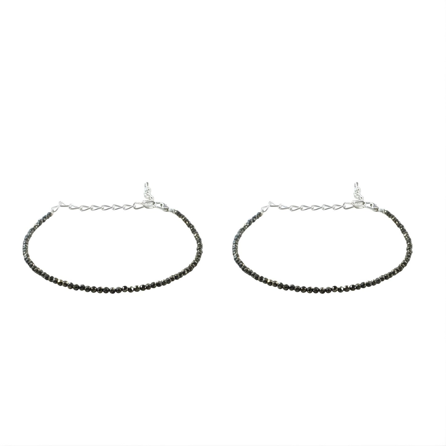 Pyrite Adjustable Attract Money & Wealth for Women Anklet