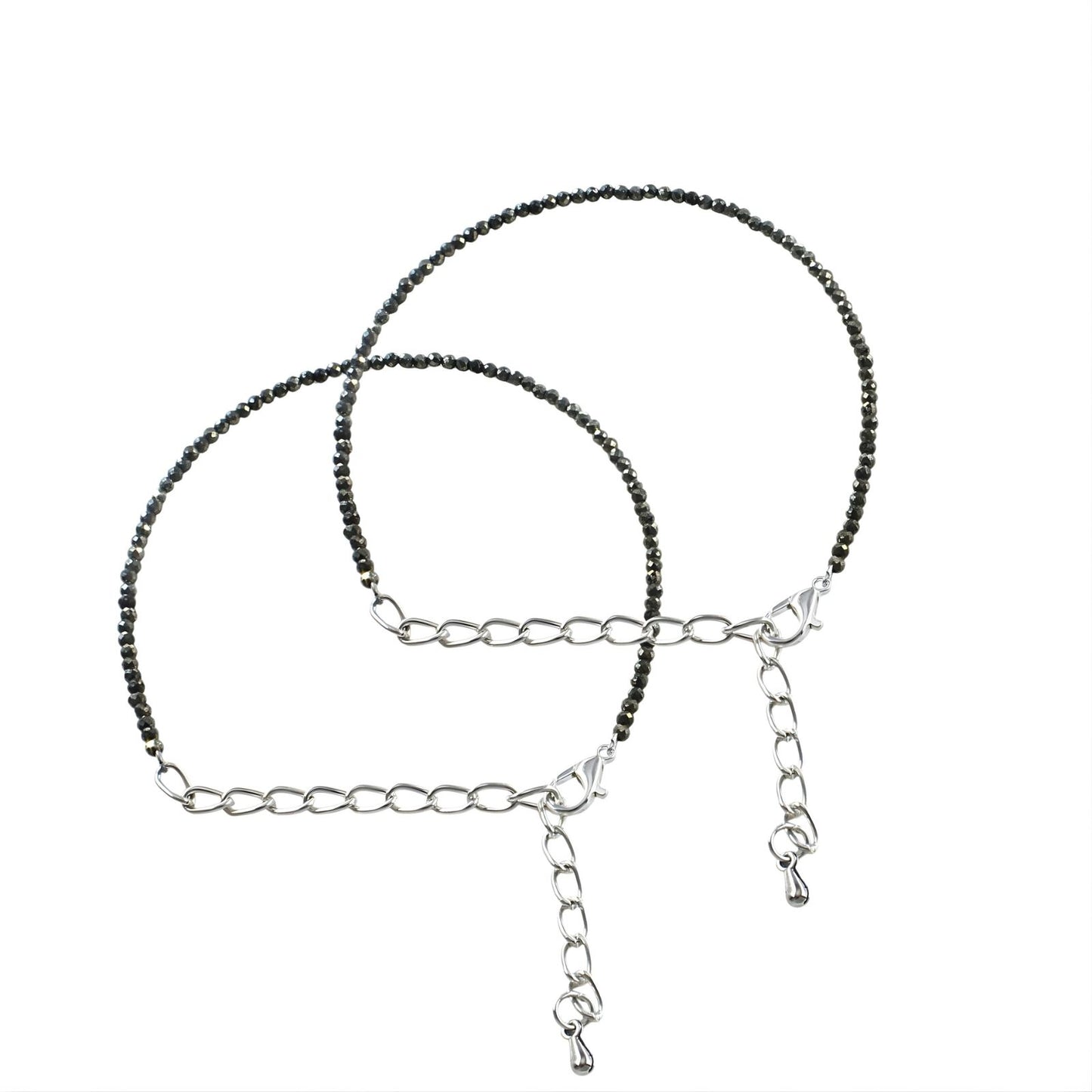 Pyrite Adjustable Attract Money & Wealth for Women Anklet