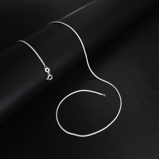 Excellent gifting 925 Sterling Silver V shape Neck Chain 18"