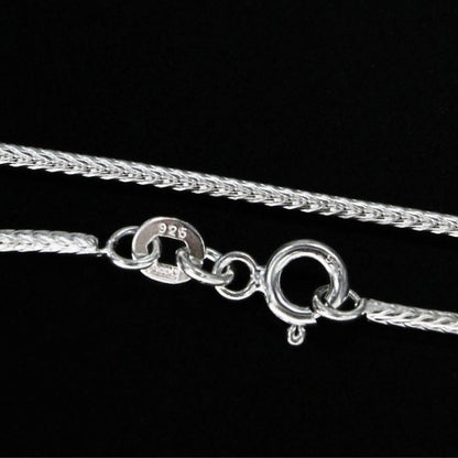Excellent gifting 925 Sterling Silver V shape Neck Chain 18"
