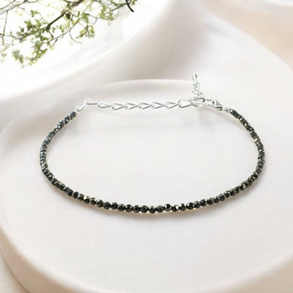 Pyrite Adjustable Attract Money & Wealth for Women Anklet