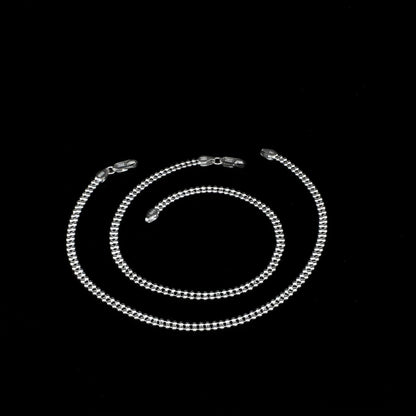 925 Sterling Silver girlish stylish Anklets Ankle Bracelet 10.2"