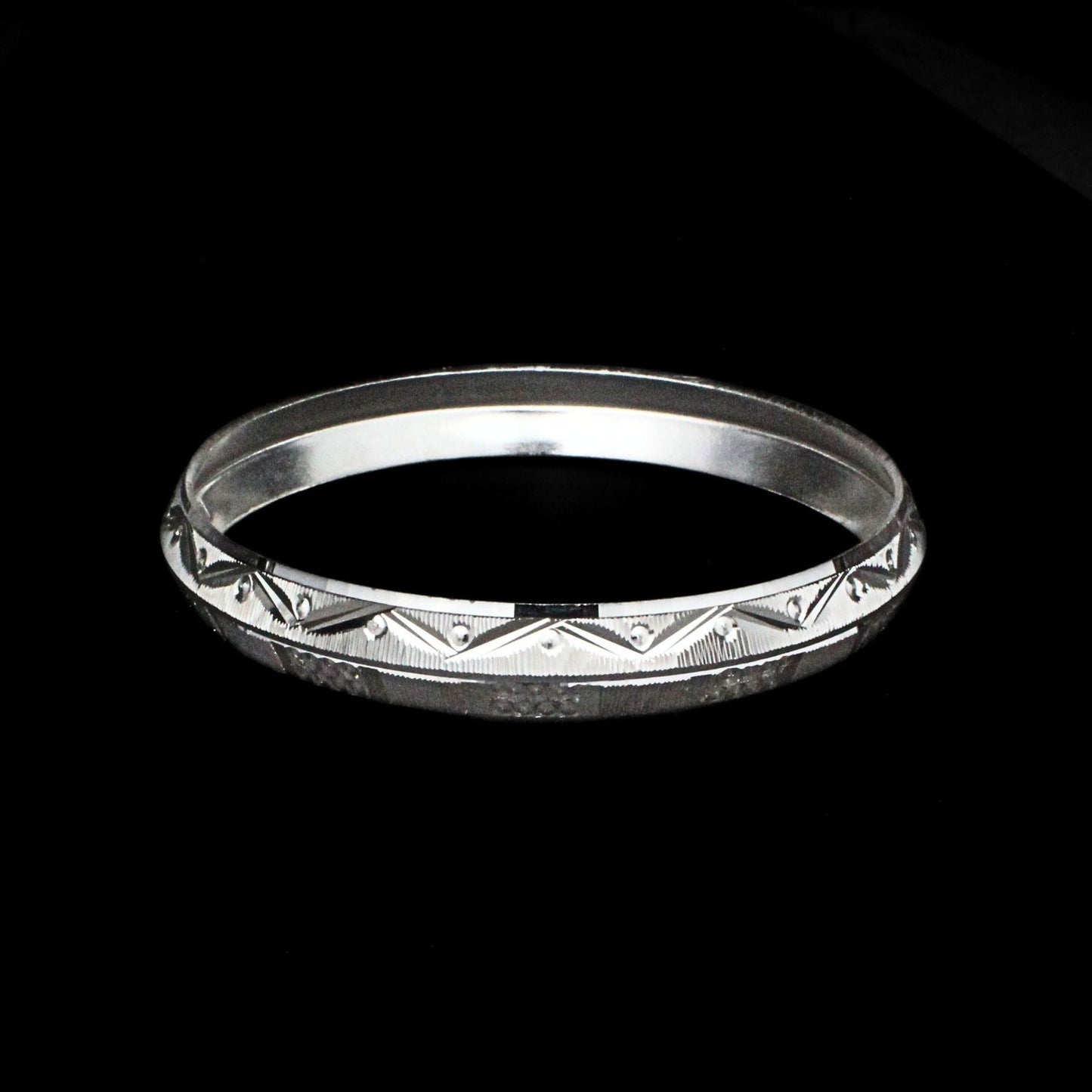 Indian Real 990 Sterling Silver handmade Men's Bangle