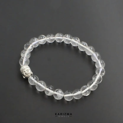 Crystal healing natural Crystal Quartz Bracelet for Men and Women