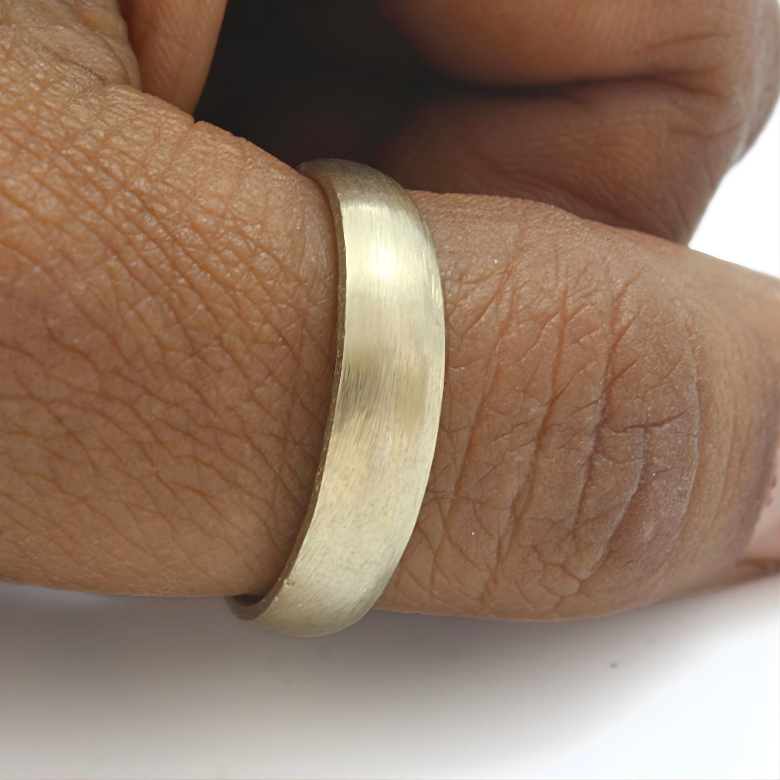 Buy Kansa Challa Full Round Band Ring – Lal Kitab Astrology Remedy ...