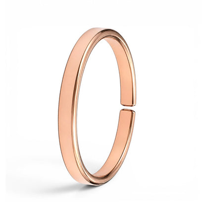 Pure Nepaliya Adjustable Copper Cuff Bangle Bracelet Kada