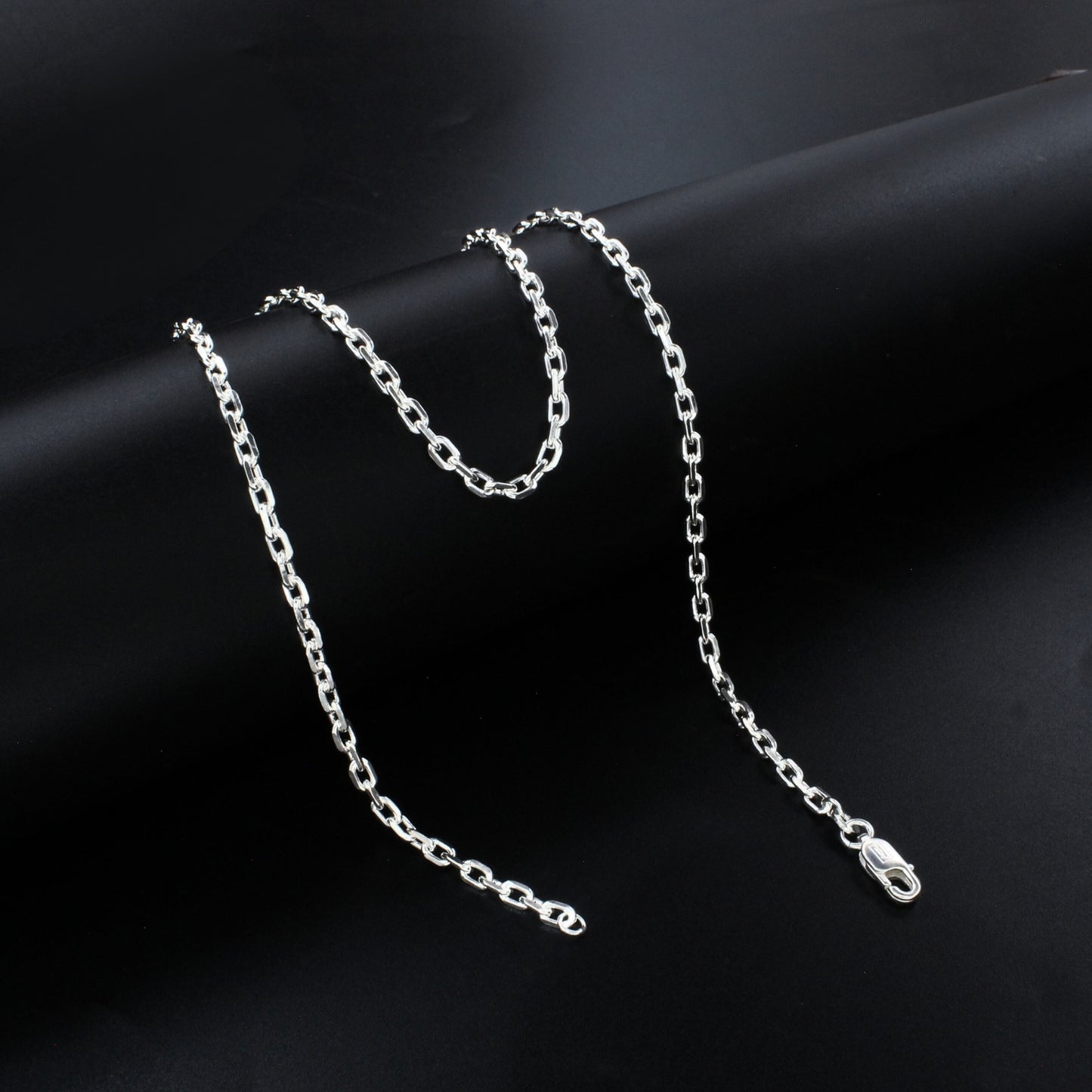 925 Real Sterling Silver Rolo Neck Chain 20"