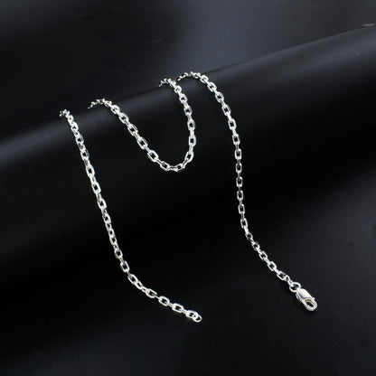 925 Real Sterling Silver Rolo Neck Chain 20"