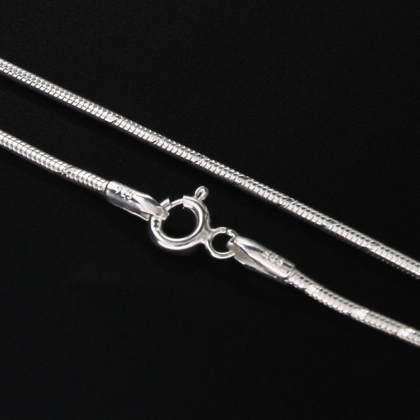 Real 925 Sterling Silver snake Neck Chain 20"