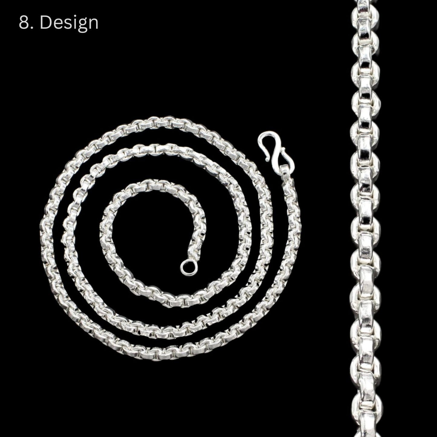 999 Pure Silver Chain used for Astrology