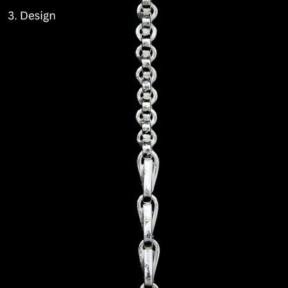 999 Pure Silver Chain used for Astrology