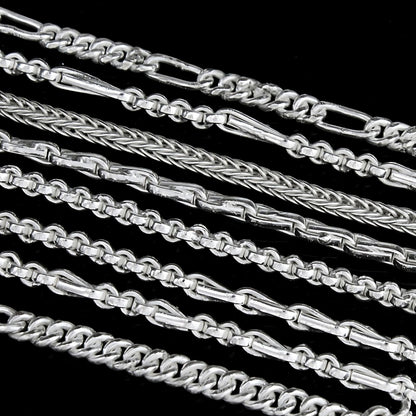 Pure Silver Unisex Neck Chain in 999 Silver