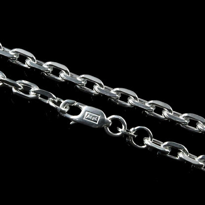 20" 925 Sterling Silver fabulous excellent gifting Rolo Unisex Neck Chain