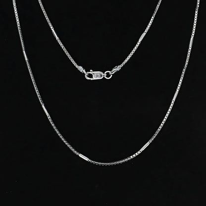 Real Sterling Silver fabulous gifting jewelery Unisex Neck Chain 18.5"