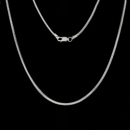 925 Sterling Silver amazing boho style Unisex Neck Chain 20"