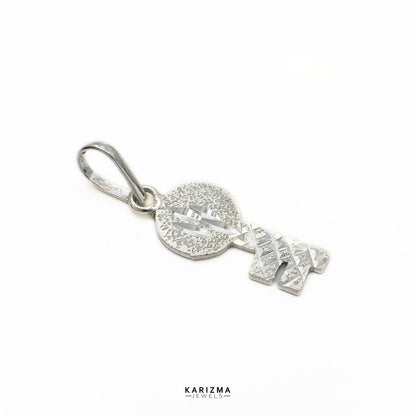 Pure Silver KEY Chaabi Pendant for Luck and Astrology use