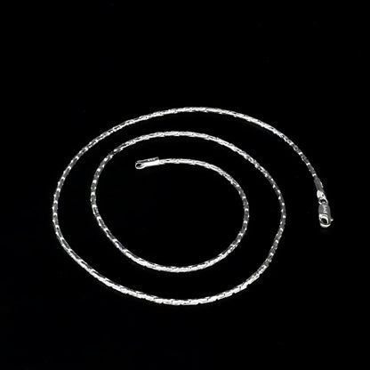 925 Sterling Silver Excellent gifting Unisex Neck Chain 20"