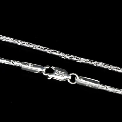 925 Sterling Silver Excellent gifting Unisex Neck Chain 20"