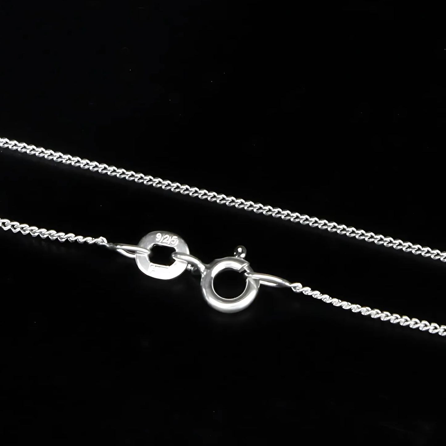 925 Sterling Silver handmade gorgeous Unisex Light weight Neck Chain 18"