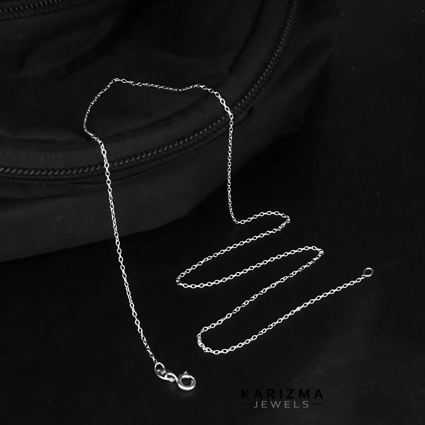 925 Sterling Silver Unisex amazing CABLE Neck Chain 18"