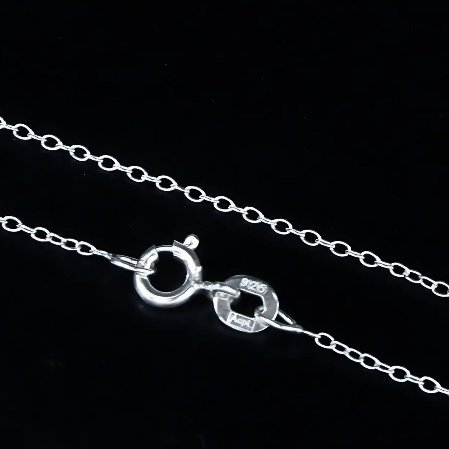 925 Sterling Silver Unisex amazing CABLE Neck Chain 18"