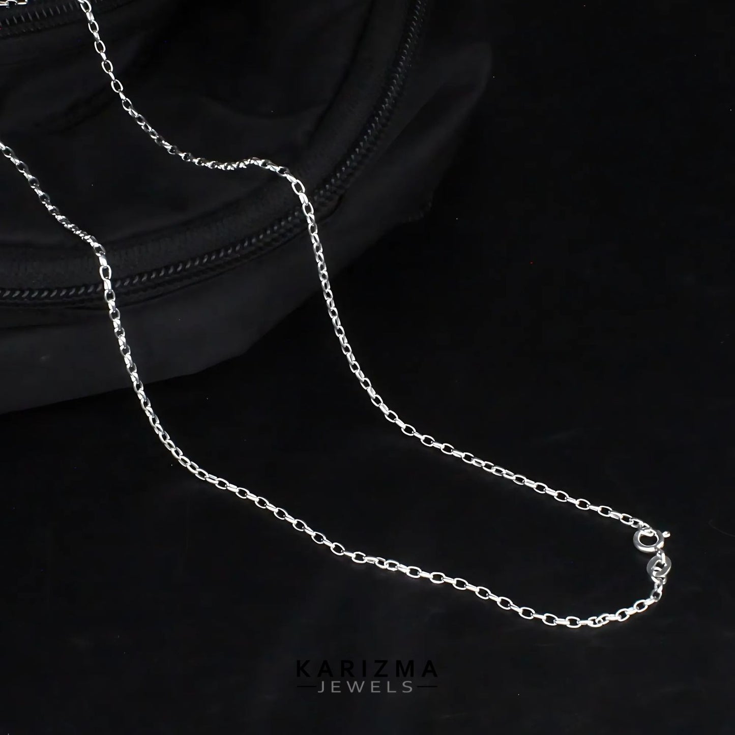 925 Sterling Silver Unisex CABLE Neck Chain 18"
